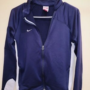 Navy Nike Zip Up Jacket